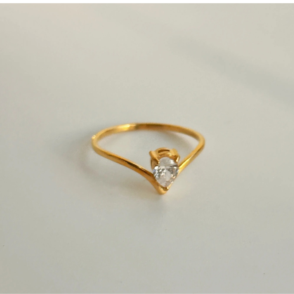 Minimalist 18k gold Ring