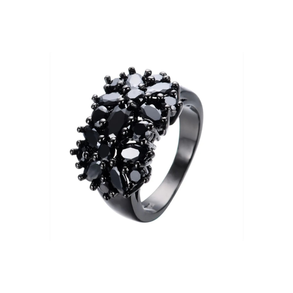 Black Zircon Ring