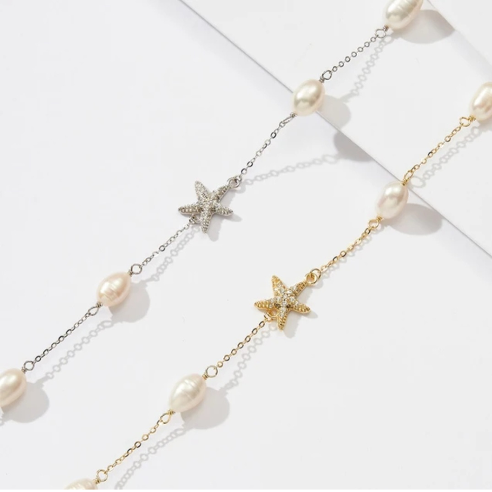 Star Pearl Necklace