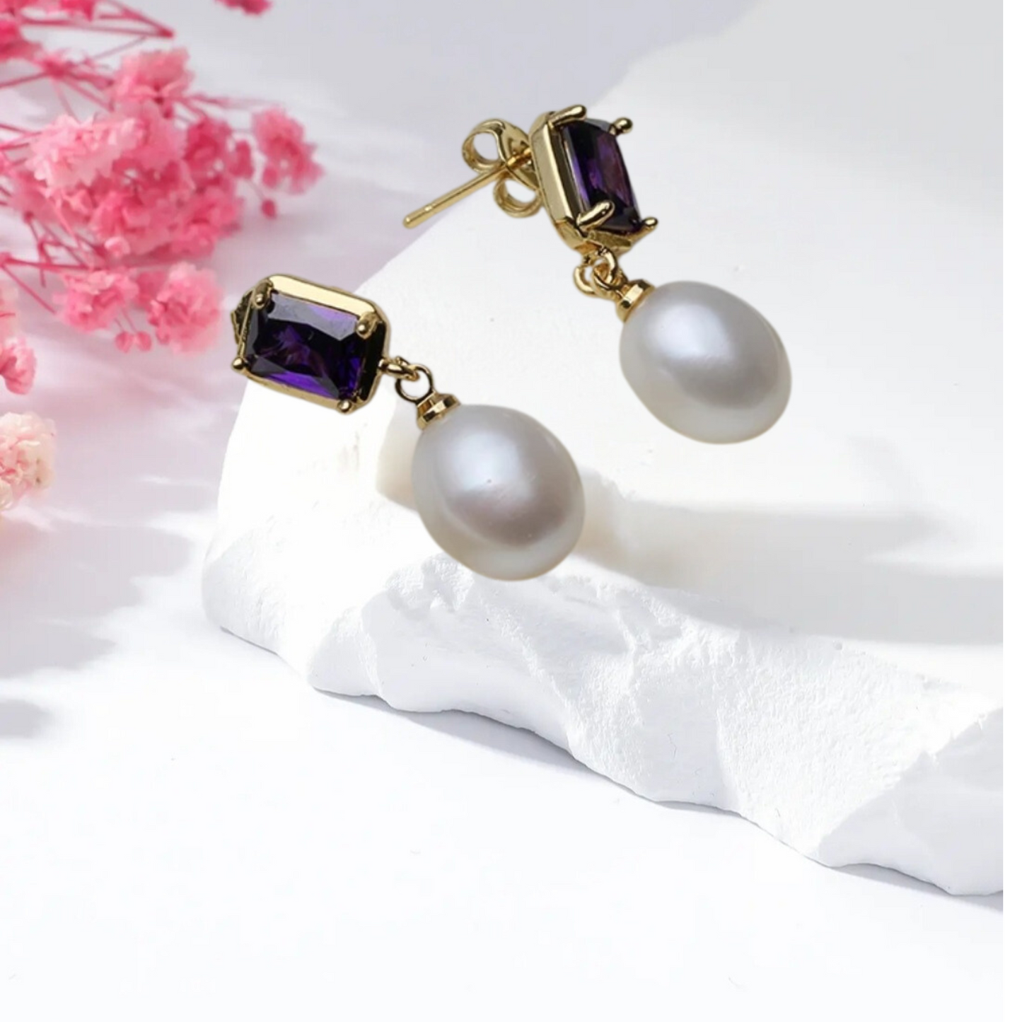 Pearl dangling Earrings