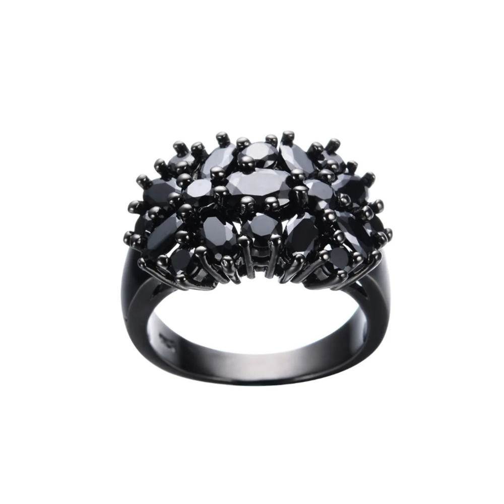 Black Zircon Ring