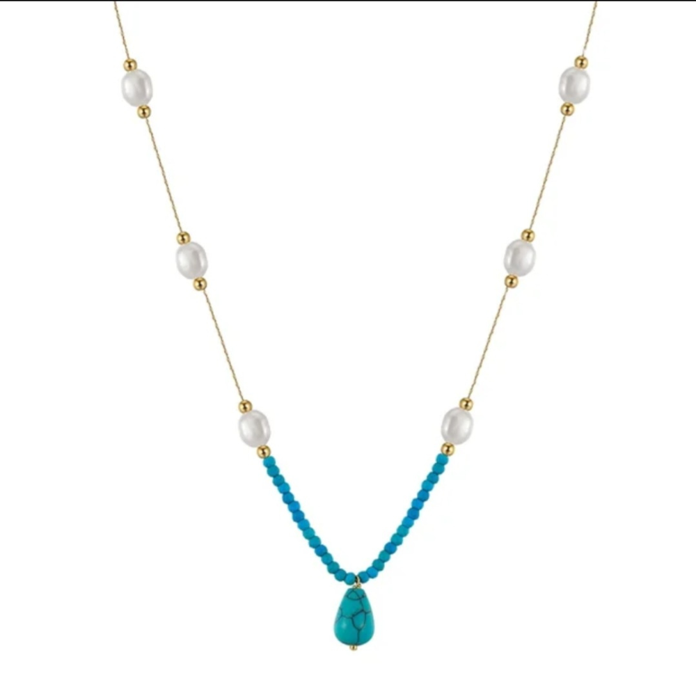 Beaded Turquoise necklace