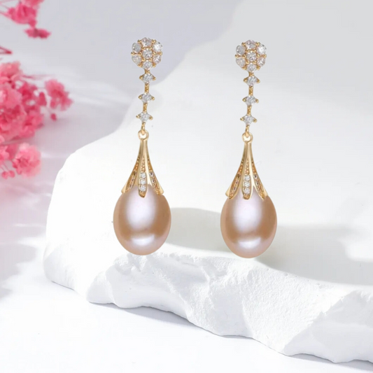 Natural Pearl Earrings