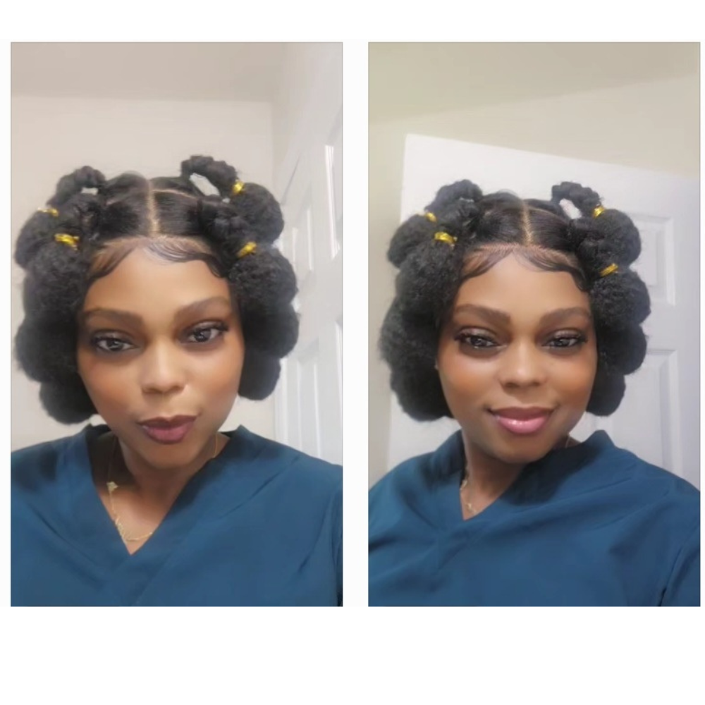 Knotless braids wig