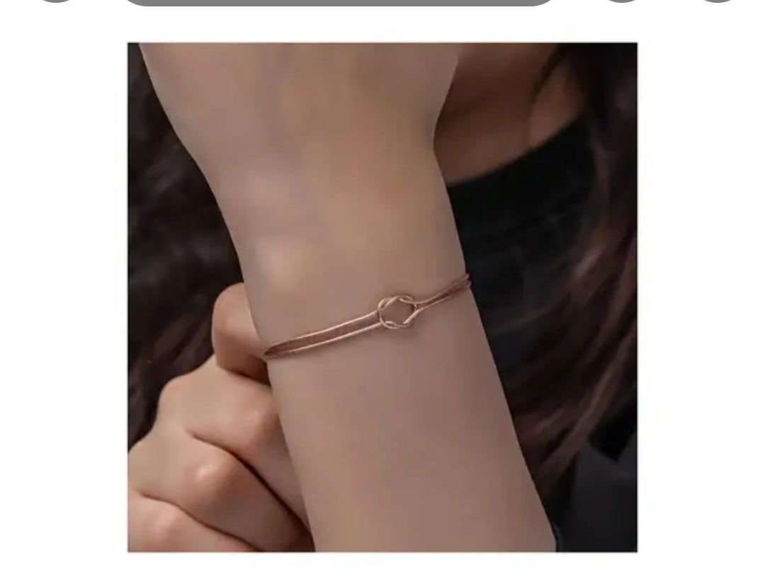 Knot love bracelet