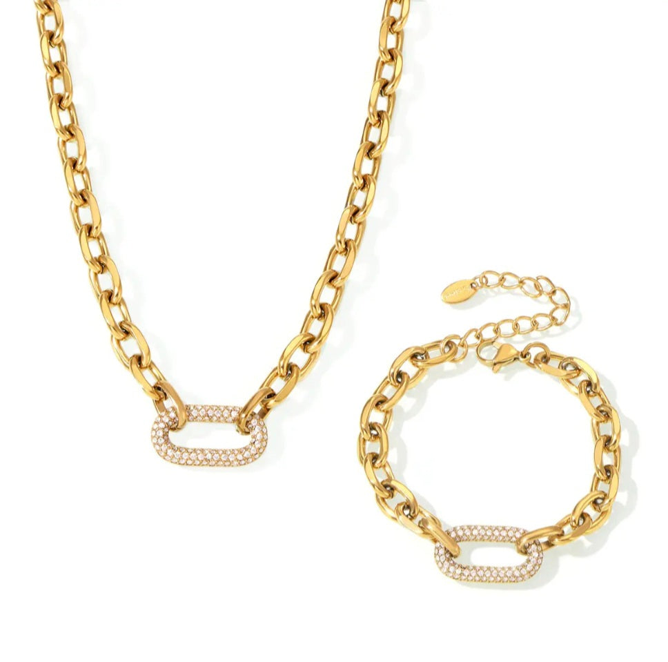 Dainty Necklace Set
